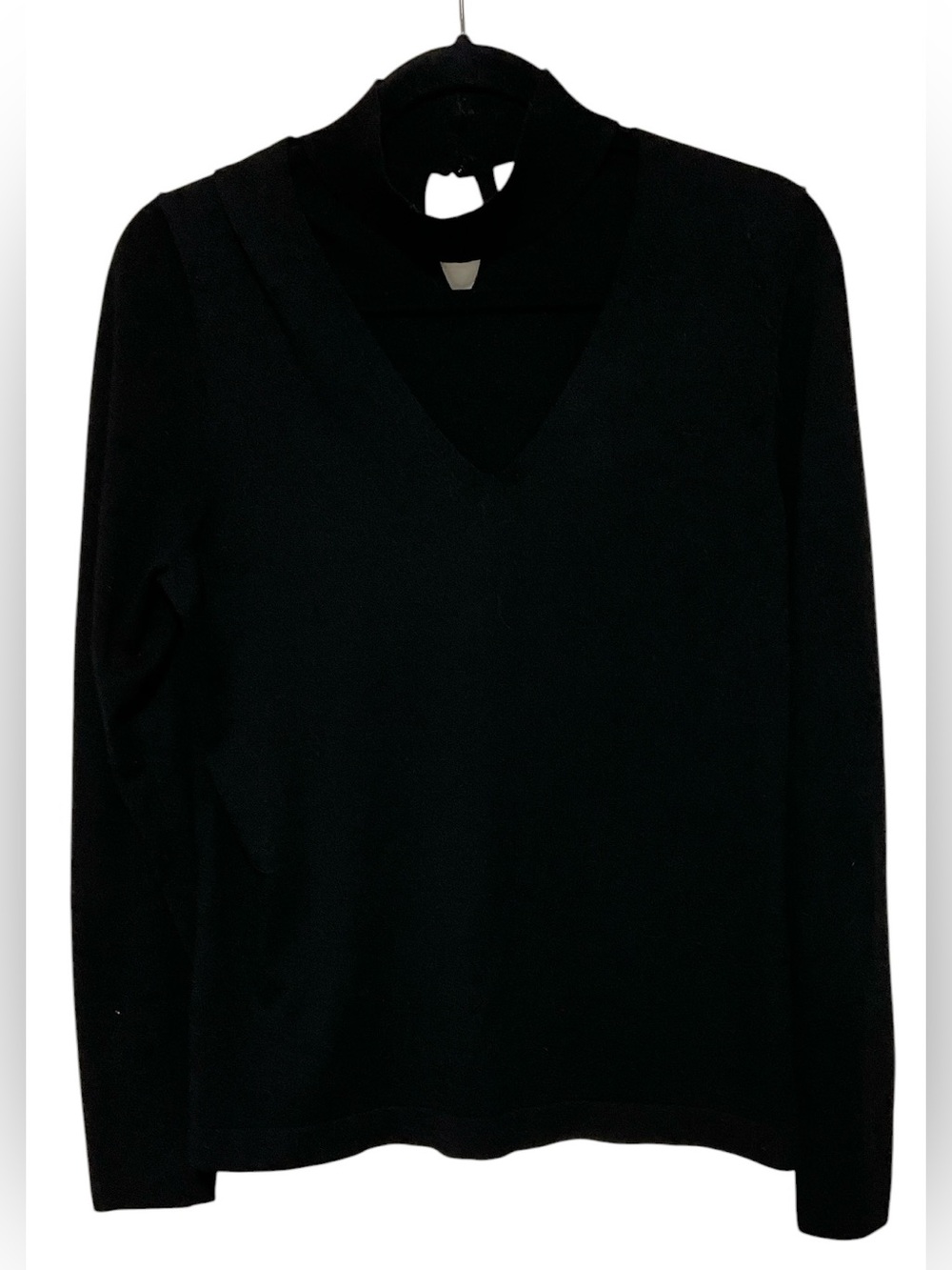 Etcetera Black Choker Neck Sweater – Size Large